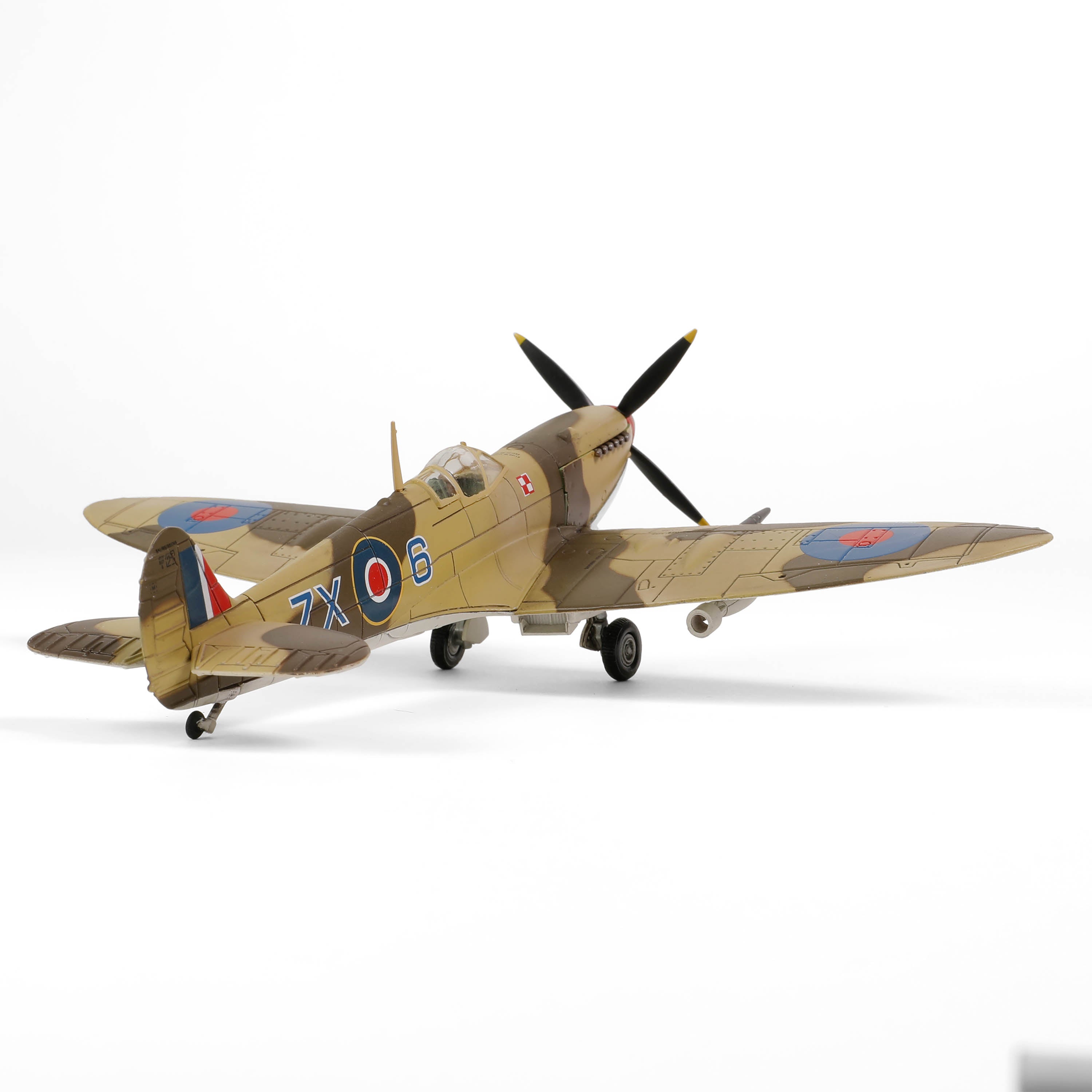 Spitfire Mk.IX, RAF, No. 145 Squadron (Polish Fighter Team), Lt. Stanisław Skalski (Polish), Tunisia, April 1943, EN315/ZX-6, 1/72 [55313]