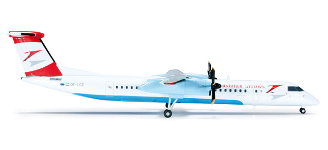 DHC-8-Q400 Austrian Arrows (Tyrolean Airways) OE-LGE 1/200 *Made of metal [553391-001]