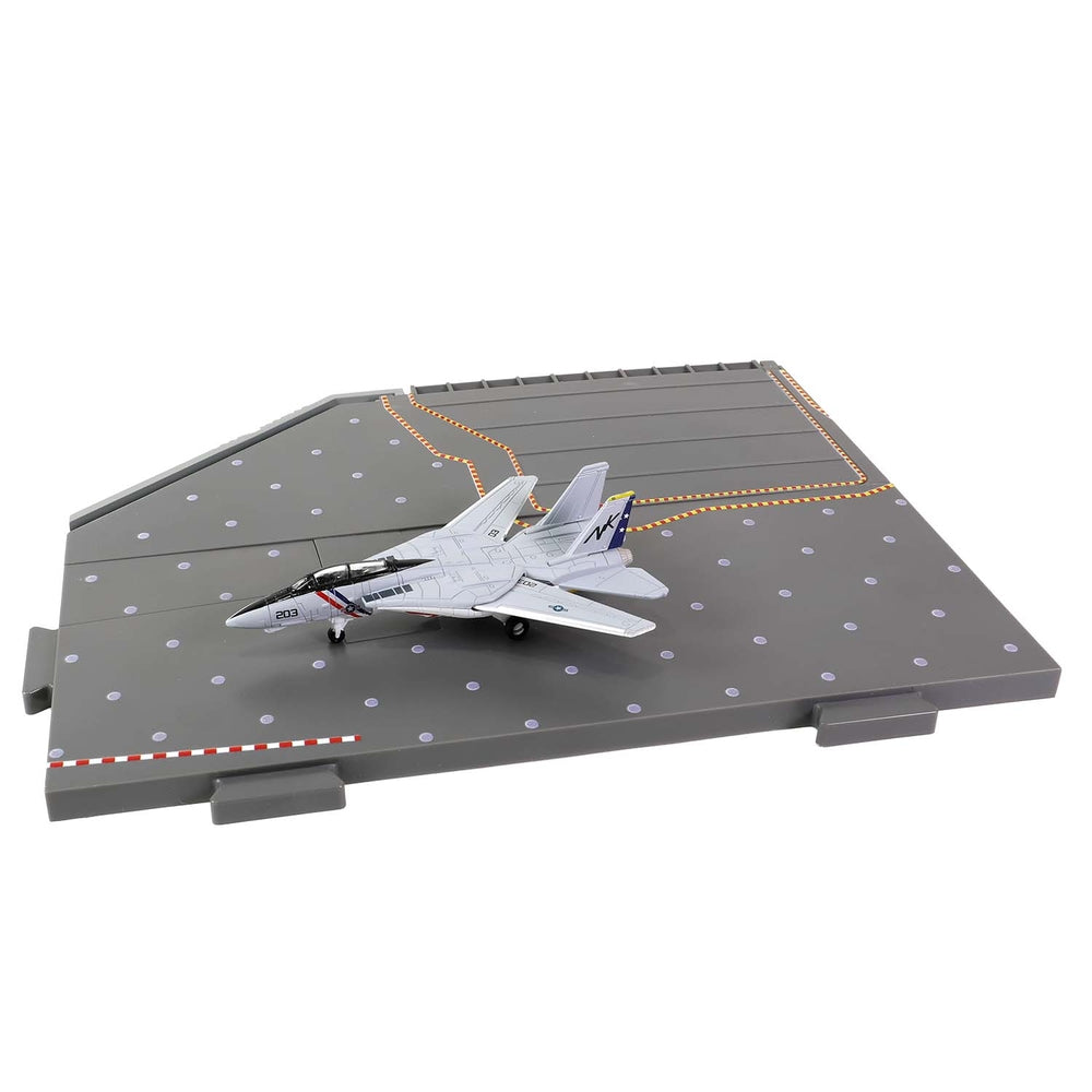 The Flight Deck Series US Navy CVN-65 Aircraft Carrier Enterprise Section C (with F-14A 2nd Fighter Squadron "Bounty Hunters") 1/200 [55503]