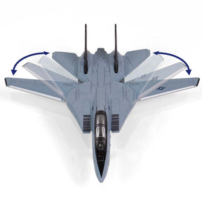 ザ・フライトデッキシリーズ アメリカ海軍 CVN-65空母エンタープライズ セクションD （F-14A 第32戦闘飛行隊「スウォーズメン」付） 1/200 [55504]