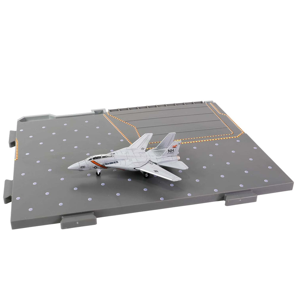 The Flight Deck Series US Navy CVN-65 USS Enterprise Section E (with F-14A 114th Fighter Squadron "Aardvarks") 1/200 [55505]