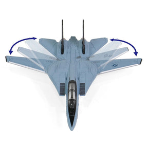 ザ・フライトデッキシリーズ アメリカ海軍 CVN-65空母エンタープライズ セクションF （F-14A 第14戦闘飛行隊「トップハッターズ」付） 1/200 [55506]