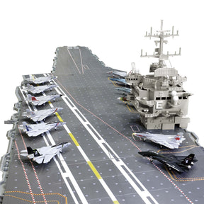 ザ・フライトデッキシリーズ アメリカ海軍 CVN-65空母エンタープライズ セクションM 艦橋「アドミラルブリッジ」 1/200 [55513]