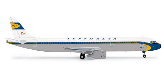 A321 ルフトハンザドイツ航空 50年代復刻塗装 「レトロ」 D-AIDV 1/200 ※プラ製 [555517]
