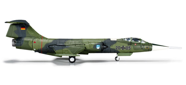F-104G 西ドイツ空軍 第34戦闘爆撃航空団 83年迷彩（復元機）20+05 1/200 [555678]