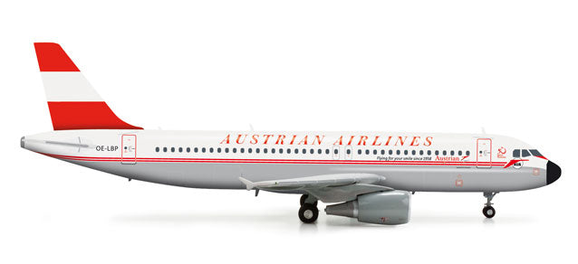 Airbus A320 Austrian Airlines special paint "50th Anniversary Reprint" OE-LBP 1/200 *Plastic [555708]