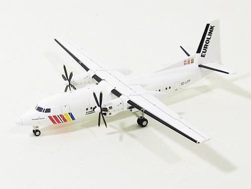 Fokker F-50 Scandinavian Commuter (Eurolink) 1990s SE-LFP 1/200 *Made of metal [555821]