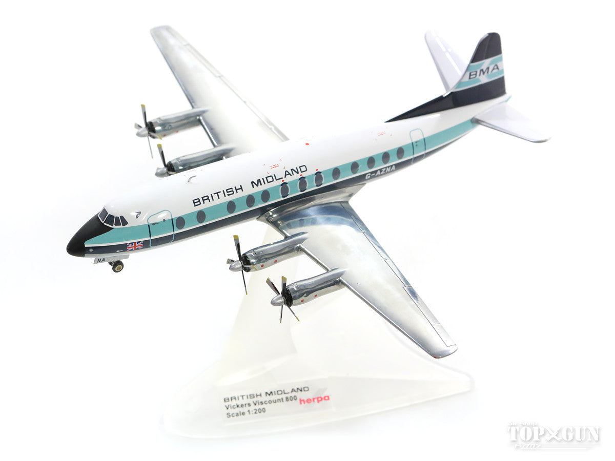 Vickers Viscount 800 British Midland Airways 1/200 [556118]