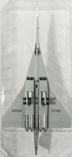 TU-144D アエロフロート・ソビエト航空塗装 （ジンスハイム交通技術博物館保存機） CCCP-77112 1/200 ※機首可動・カナード取付可・金属製 [556323]