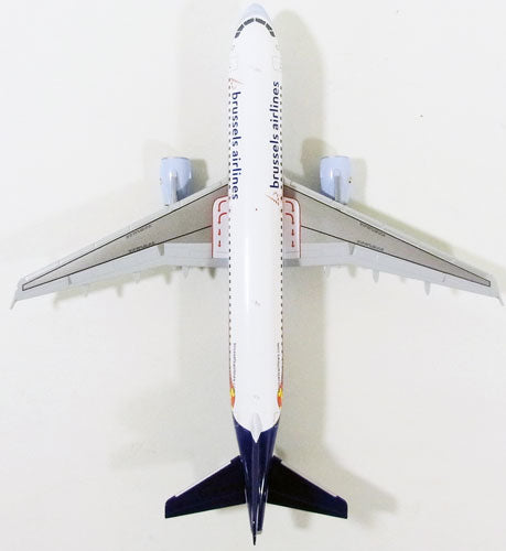 A320 ブリュッセル航空 特別塗装「レッド・デビルズ（ベルギーサッカーナショナルチーム）」14年 OO-SND 1/200 ※プラ製 [556446]