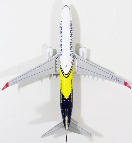 737-800w Turkish Airlines special livery "BVB 09 Borussia Dortmund" TC-JHU 1/200 *Plastic [556477]