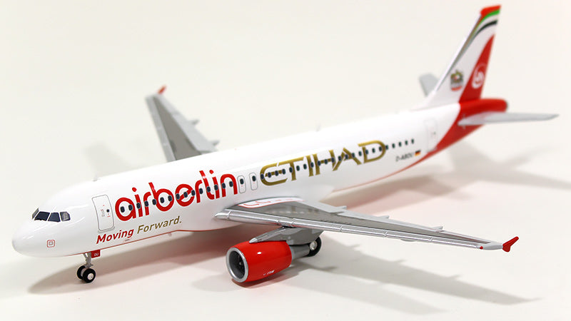 A320 Air Berlin/Etihad Airways Partnership Special Paint "Moving" D-ABDU 1/200 *Plastic [556569]