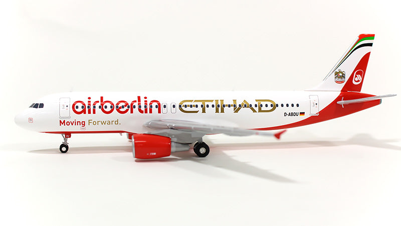 A320 Air Berlin/Etihad Airways Partnership Special Paint "Moving" D-ABDU 1/200 *Plastic [556569]