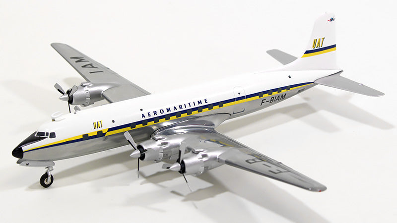 DC-6B UAT 航空公司 (法国) 后期涂装 1950 年代 F-BIAM 1/200 *金属制成 [556729]