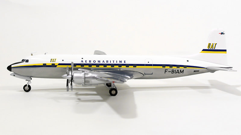 DC-6B UAT 航空公司 (法国) 后期涂装 1950 年代 F-BIAM 1/200 *金属制成 [556729]