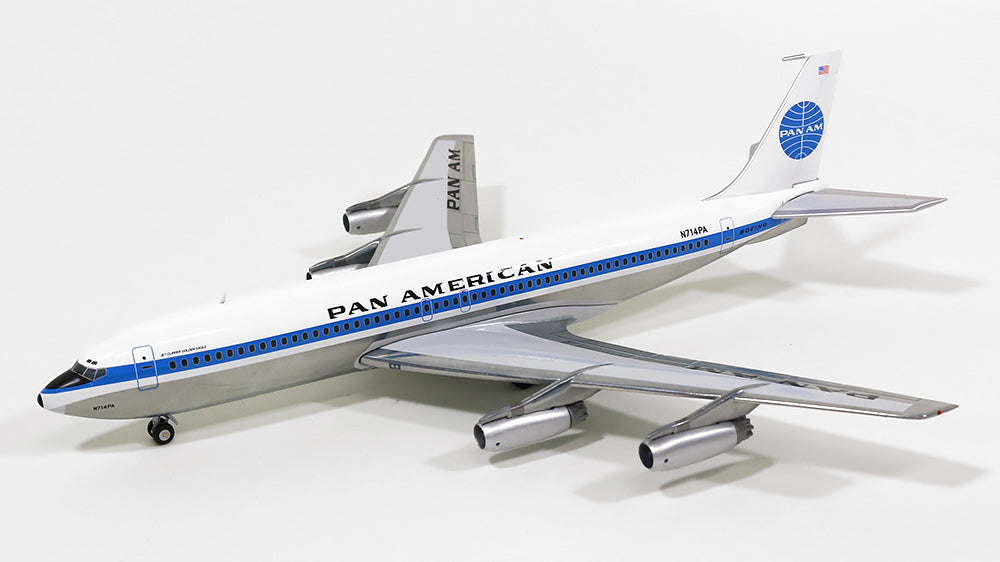 707-320 Pan American World Airways 1960s N714PA "Jet Clipper Golden Eagle" 1/200 *Made of metal [556835]