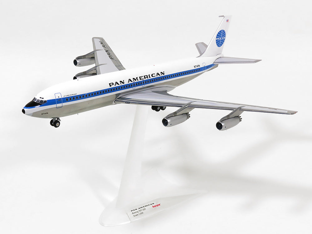 707-320 パンアメリカン航空 60年代 N714PA 「ジェットクリッパー・ゴールデンイーグル」 1/200 ※金属製 [556835]