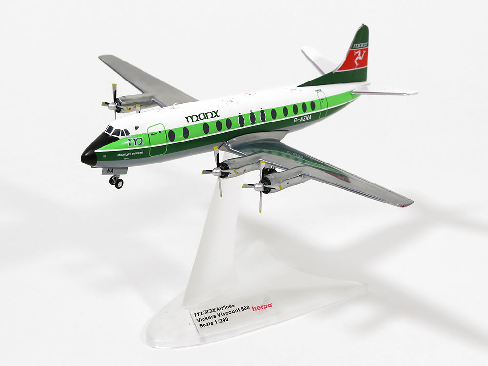 Viscount 800 Manx Airlines (UK) 1980s G-AZNA 1/200 *Made of metal [556866] [WEB-only special price]