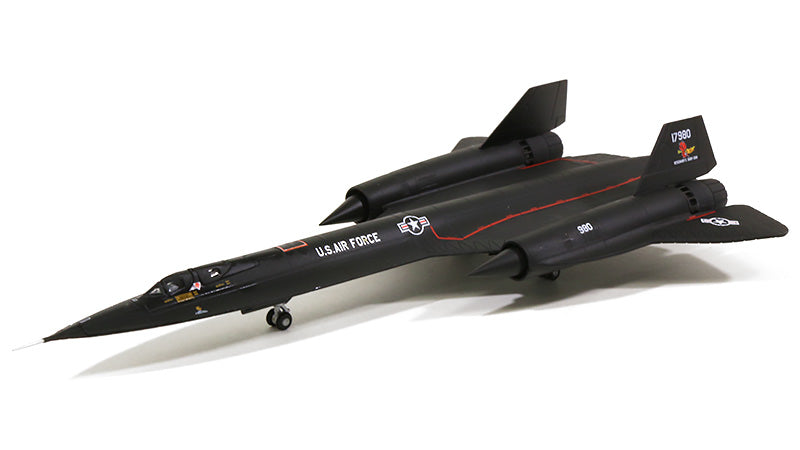 SR-71A US Air Force 9th Strategic Reconnaissance Wing "Rosemary's Baby Sun" 60s-70s #17980 1/200 *Made of metal [556873]