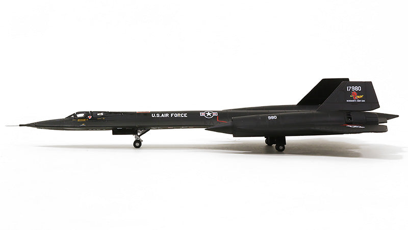 SR-71A US Air Force 9th Strategic Reconnaissance Wing "Rosemary's Baby Sun" 60s-70s #17980 1/200 *Made of metal [556873]