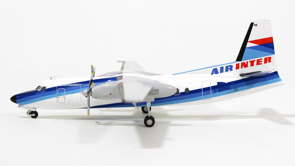 Fokker F27 Air Inter 1980s F-BPNE 1/200 *Made of metal [556965]