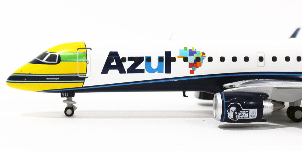 Embraer 195LR Azul Brazilian Airlines special paint "Ayrton Senna" PR-AYU 1/200 *Plastic [557030]