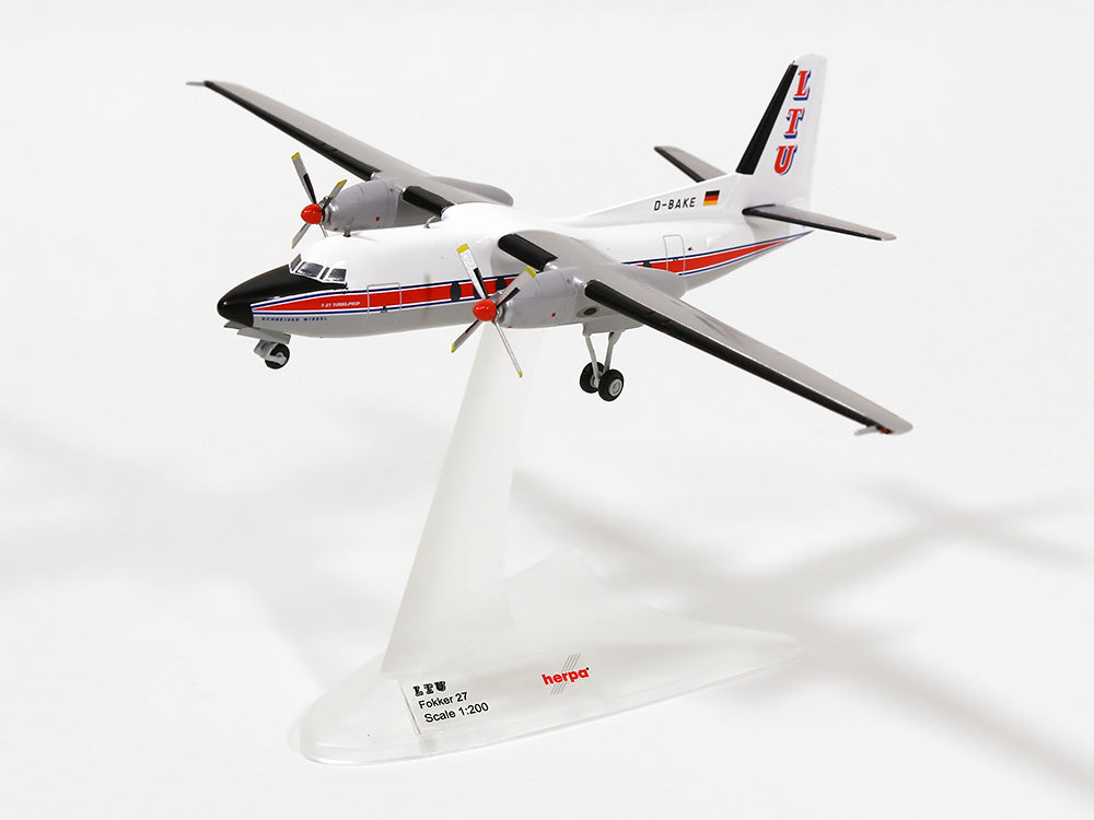 Fokker F27 LTU Airlines 1960s D-BAKE 1/200 *Made of metal [557047]