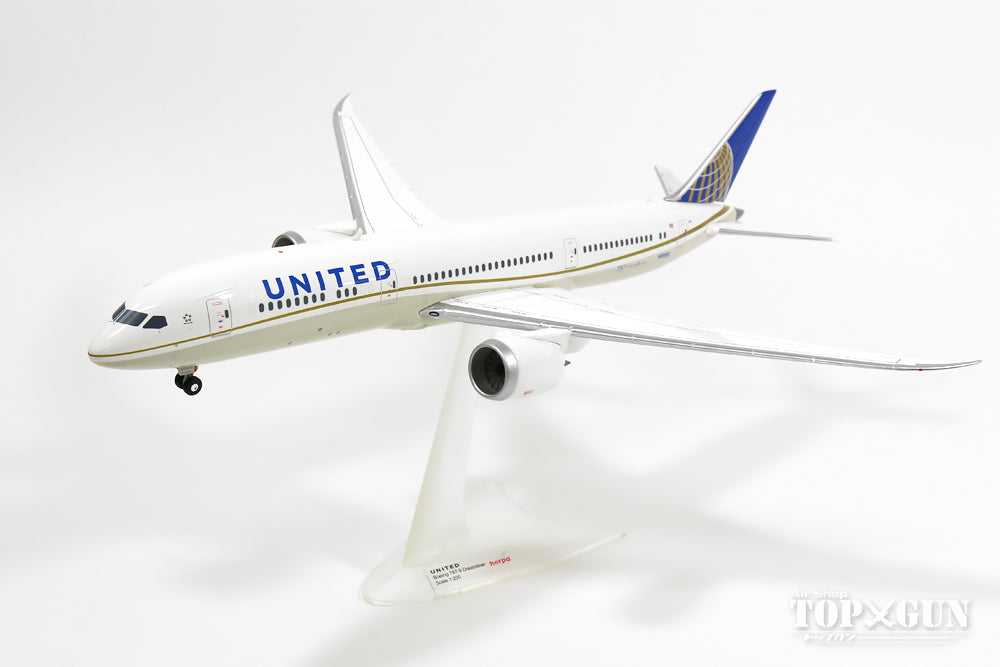 Herpa Wings 787-9 ユナイテッド航空 N38950 1/200 ※プラ製 [557078]