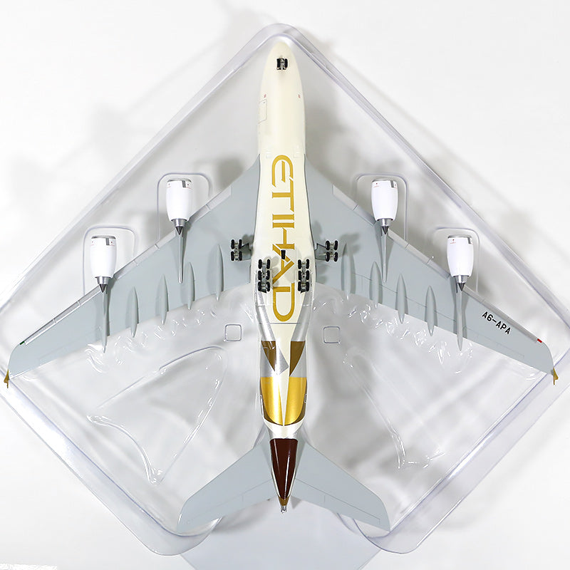 Herpa Wings A380 エティハド航空 新塗装 A6-APA 1/200 ※プラ製 [557092]