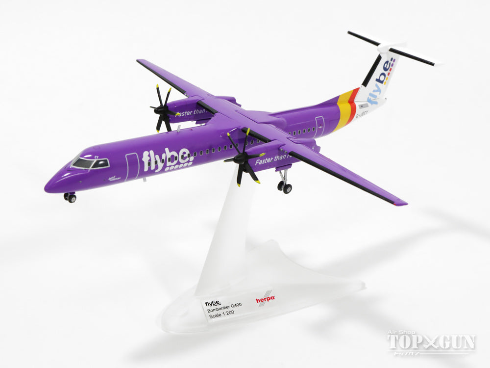 DHC-8-Q400 Flybee special paint "Purple" G-JECY 1/200 *Made of metal [557160]