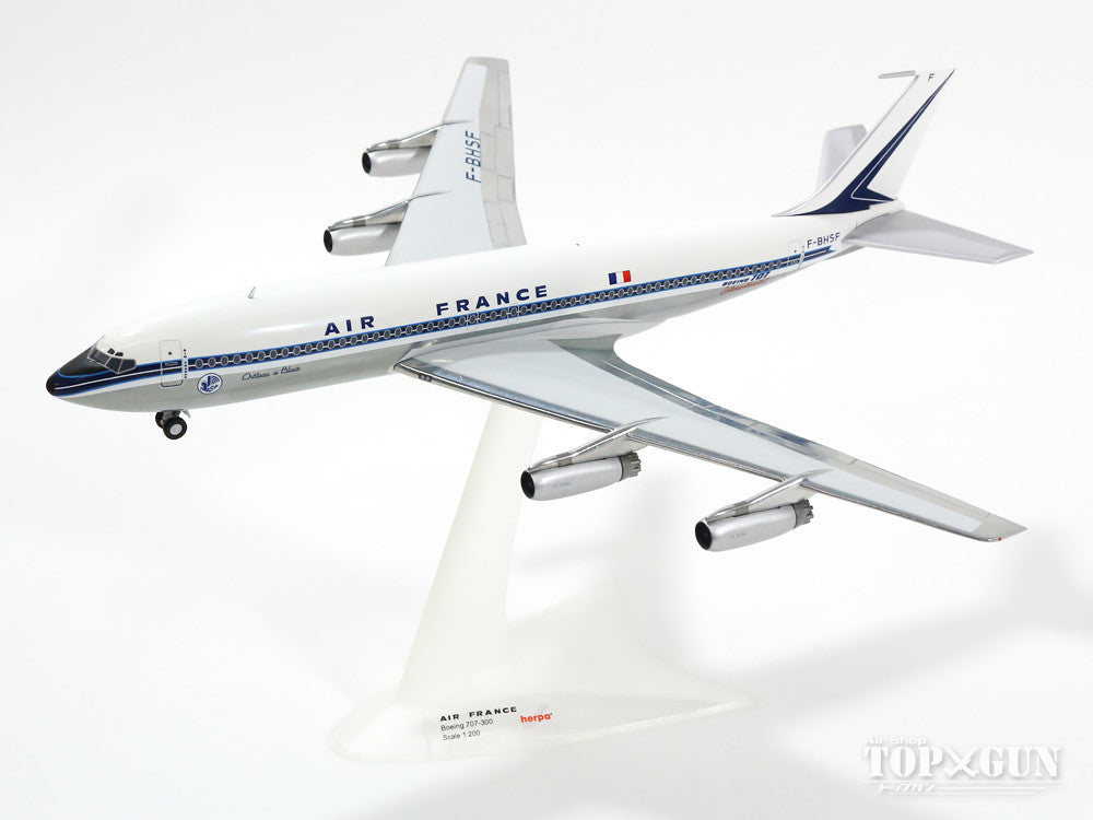 ☆超稀少☆ エールフランス B707-320 公式 デスクトップモデル 1/72 