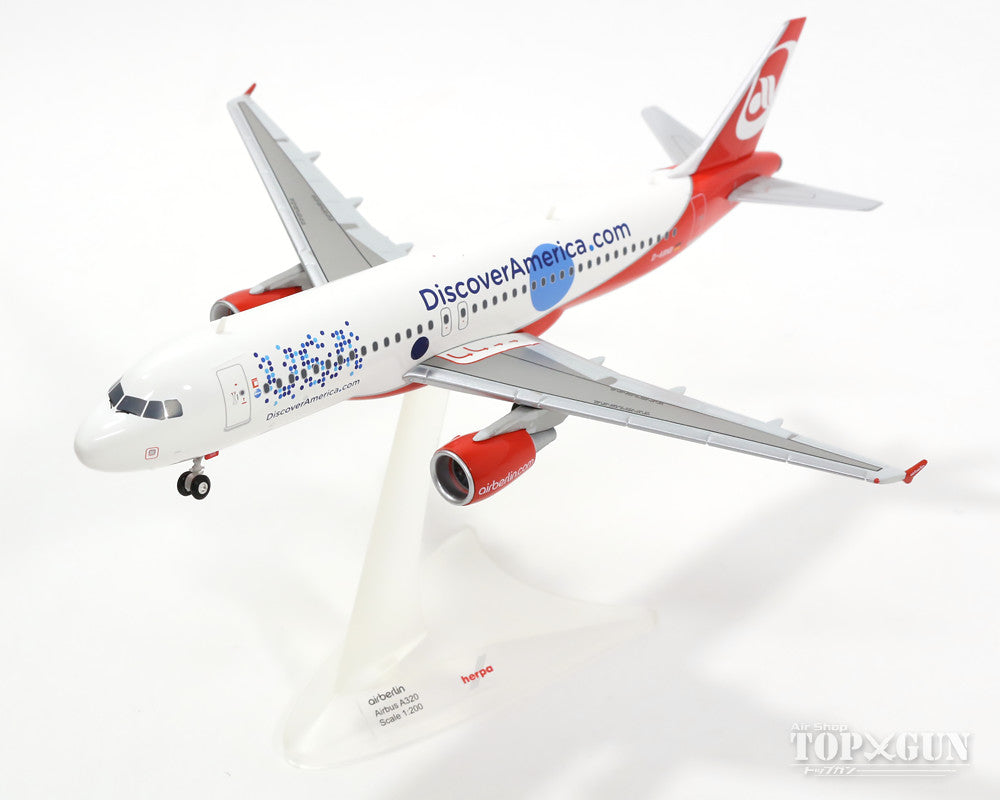 A320 Air Berlin special livery "Discover America" ​​D-ABNB 1/200 *Plastic [557306]