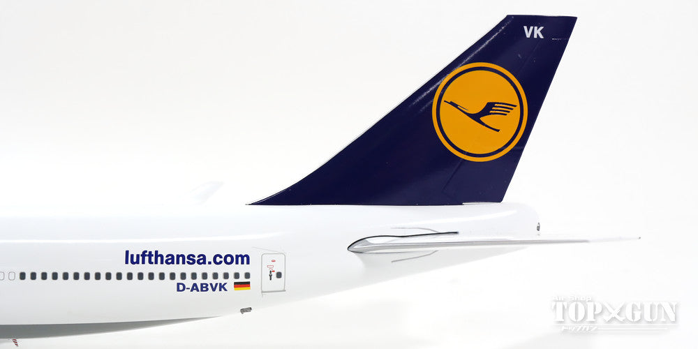 747-400 Lufthansa Special Paint "Fanhansa" D-ABVK 1/200 *Metal, stand included/New mold [557313]