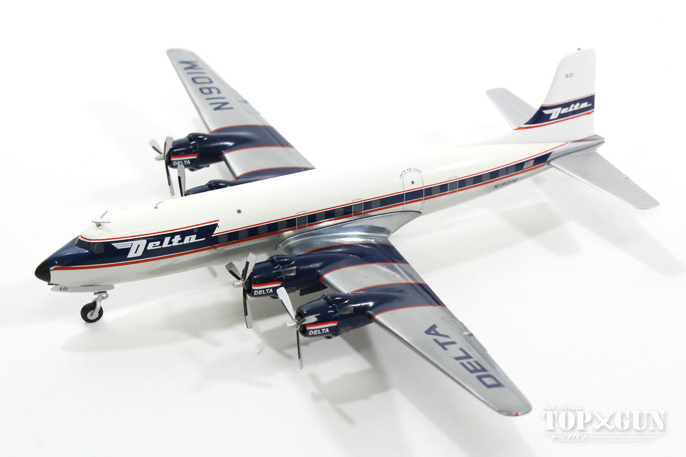 DC-6 Delta Airlines 1950s N1901M 1/200 *Made of metal [557382]