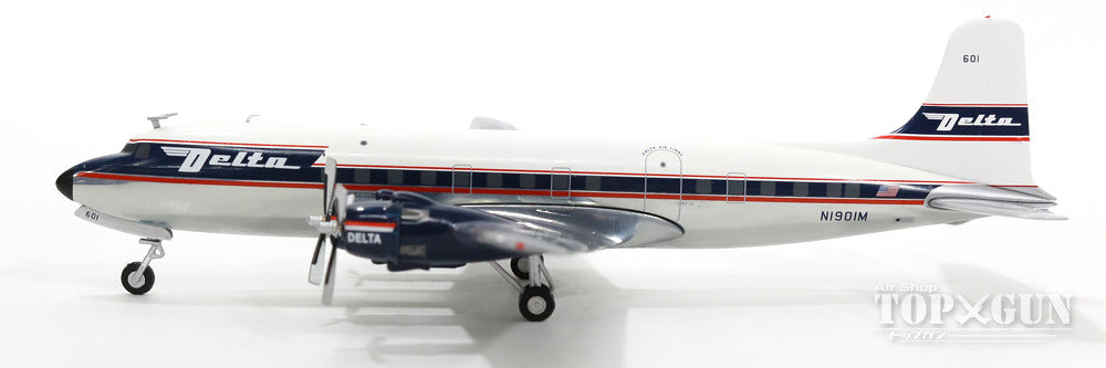 DC-6 Delta Airlines 1950s N1901M 1/200 *Made of metal [557382]