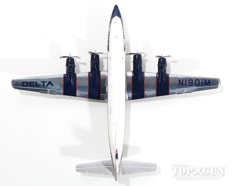 DC-6 Delta Airlines 1950s N1901M 1/200 *Made of metal [557382]