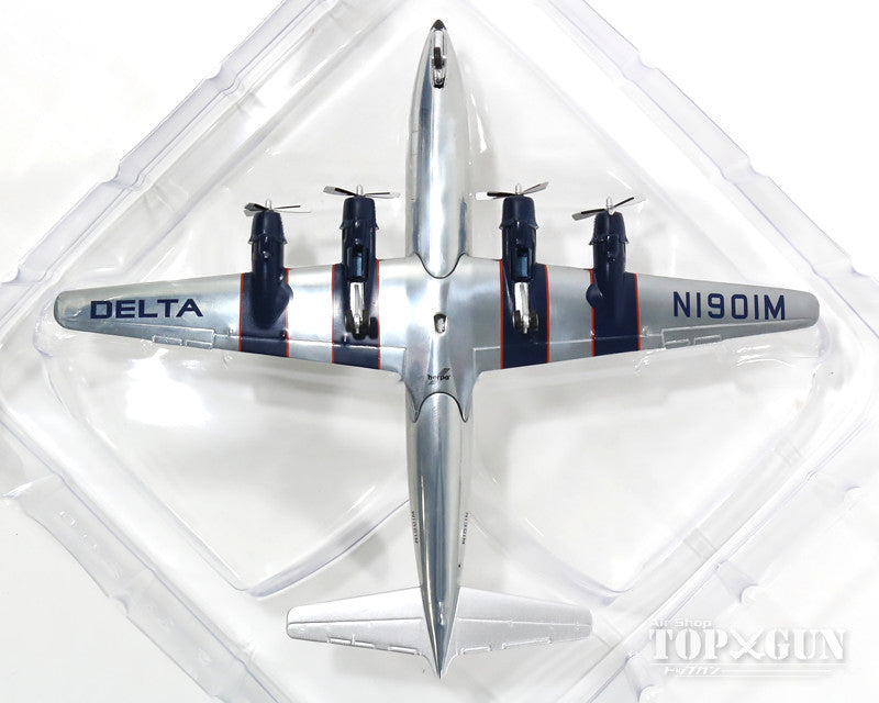 DC-6 Delta Airlines 1950s N1901M 1/200 *Made of metal [557382]