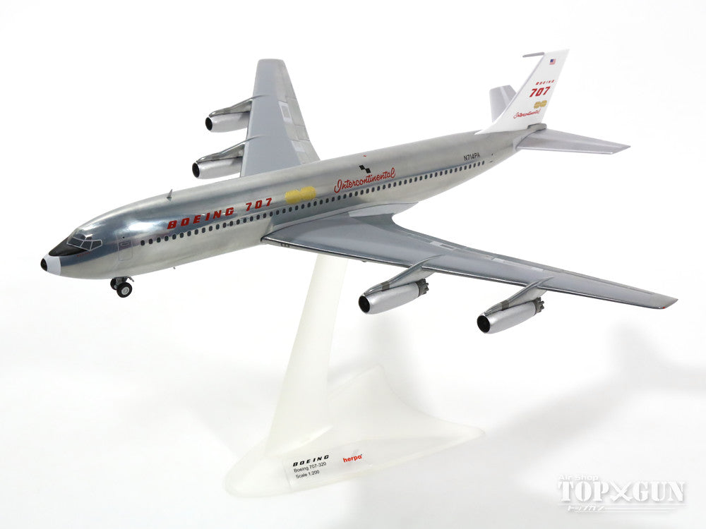 707-320 Boeing Demonstration Unpainted 1959 N714PA 1/200 *Made of metal [557597]