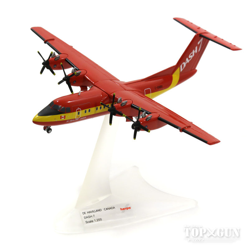 DeHavilland Canada DHC-7-1 Prototype No. 1, red paint, 1977-78, C-GNBX 1/200, made of metal [557795]