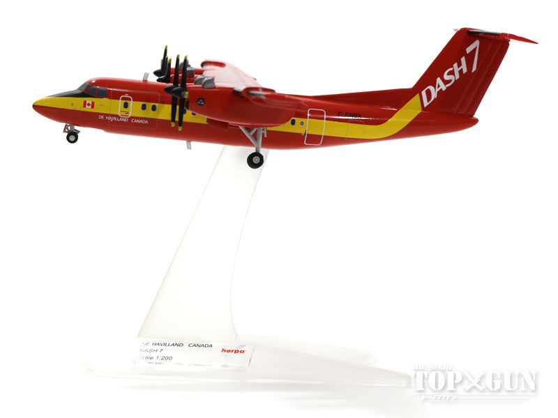 DeHavilland Canada DHC-7-1 Prototype No. 1, red paint, 1977-78, C-GNBX 1/200, made of metal [557795]