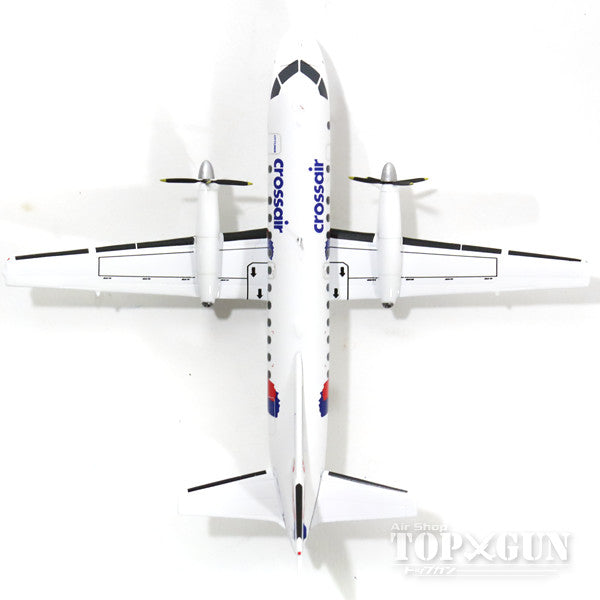 Saab 340B Cross Air 90s-00s HB-AKH 1/200 *Made of metal [557870]