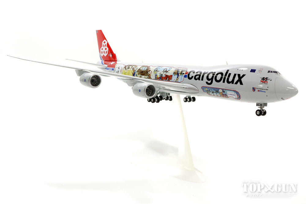 747-8F (Cargo Type) Cargolux Special Paint "45th Anniversary of Founding" 2015 LX-VCM "City of Redange-sur-Ataire" LX-VCM 1/200 *Plastic [558228]