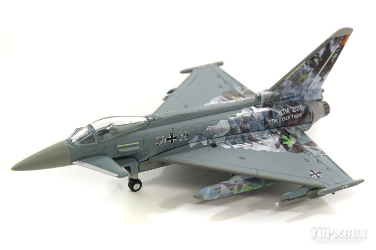 Eurofighter EF-2000 Typhoon German Air Force 74th Air Force Tactical Wing Special Paint "Tiger Meet 2016/Cyber ​​Tiger" 30+29 1/200 *Made of metal [558327]