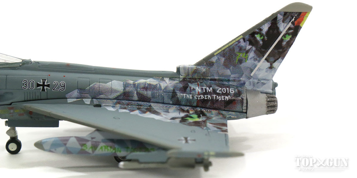 Eurofighter EF-2000 Typhoon German Air Force 74th Air Force Tactical Wing Special Paint "Tiger Meet 2016/Cyber ​​Tiger" 30+29 1/200 *Made of metal [558327]