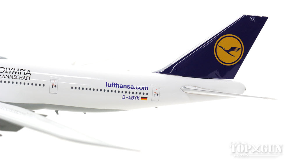 747-8i Lufthansa Special Paint "Rio Olympics 2016" D-ABYK 1/200 *Plastic [558402]