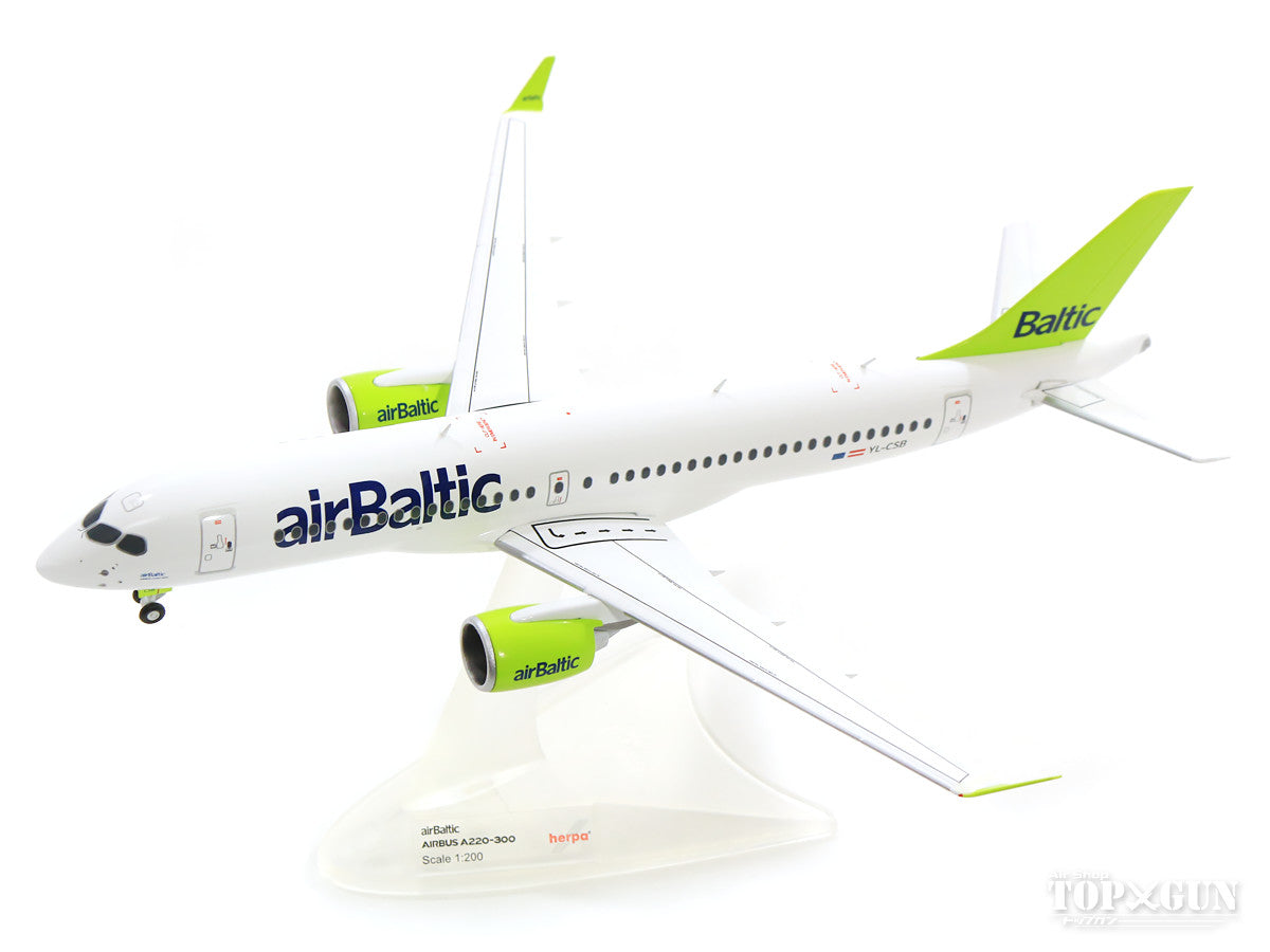 CS300 AirBaltic YL-CSB 1/200 *Made of metal [558457-001]