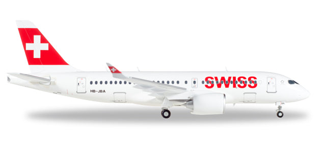 Bombardier CS100 Swiss International Air Lines HB-JBA 1/200 *Made of metal [558471]