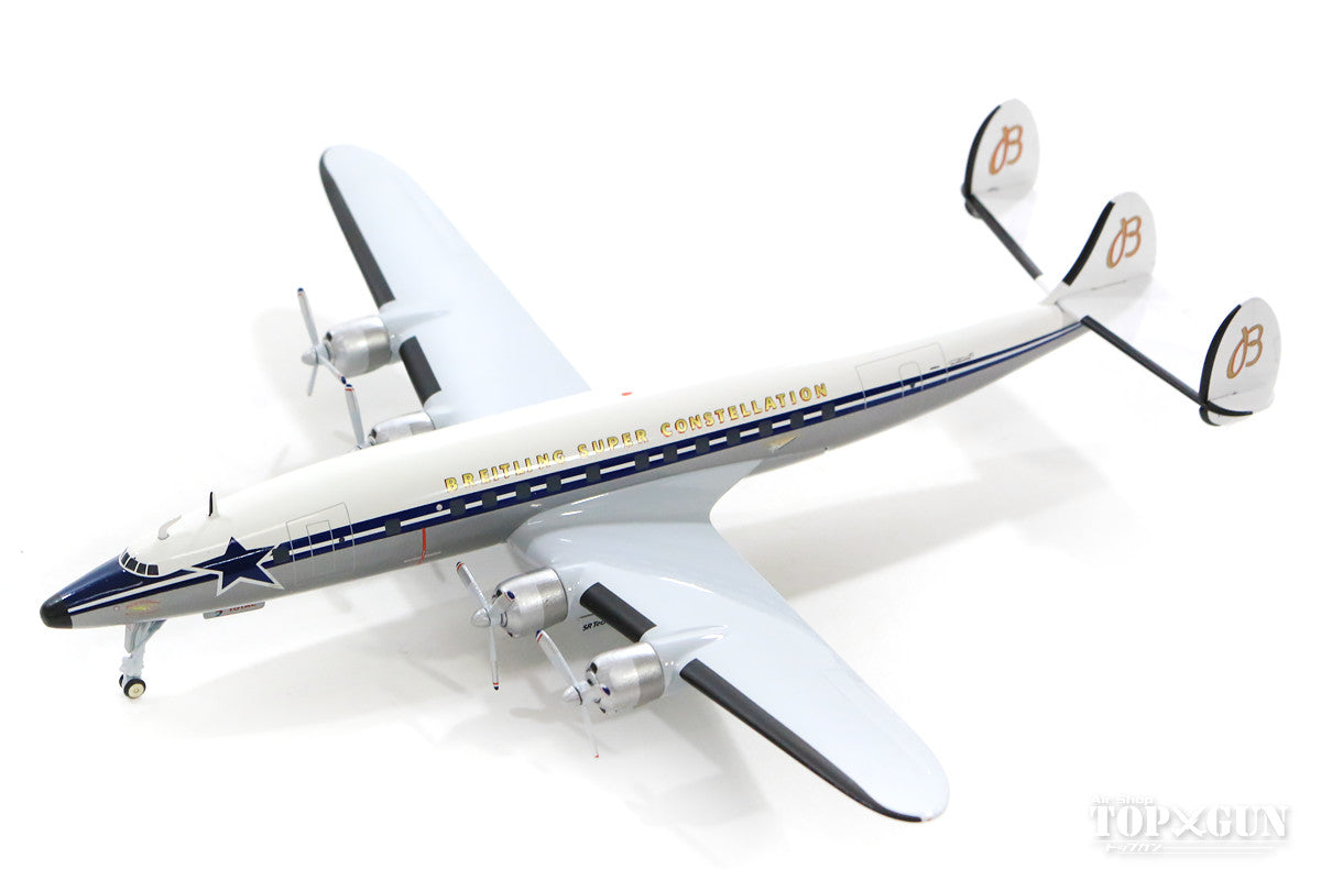 L-1049H Super Constellation Aircraft Federation Preservation Machine "Breitling" HB-RSC 1/200 *Made of metal [558488]