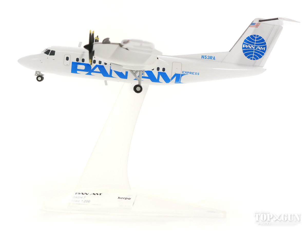 De Havilland Canada DHC-7-100 Pan American Express 80s-90s N53RA 1/200 *Made of metal [558556]