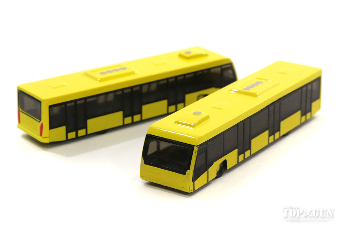 Airport diorama accessories Ramp bus set of 2 (yellow) 1/200 *Made of resin [558631]